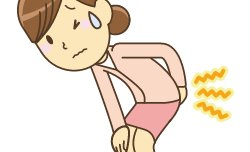 下肢痛を伴う腰痛でお悩みの女性