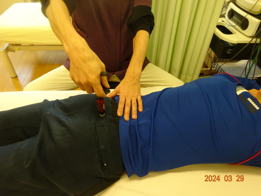 感覚器エラー腰痛のアクチベータ