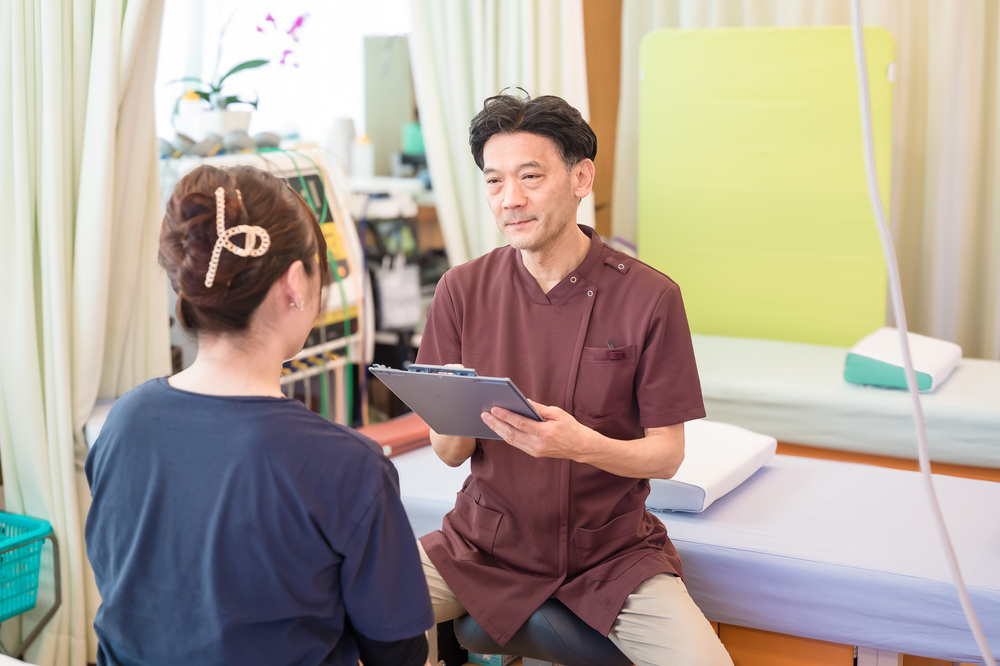 産後の骨盤矯正問診