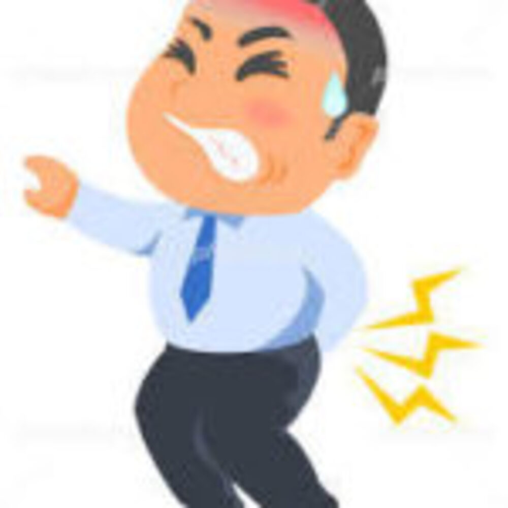 原因のわからない腰痛